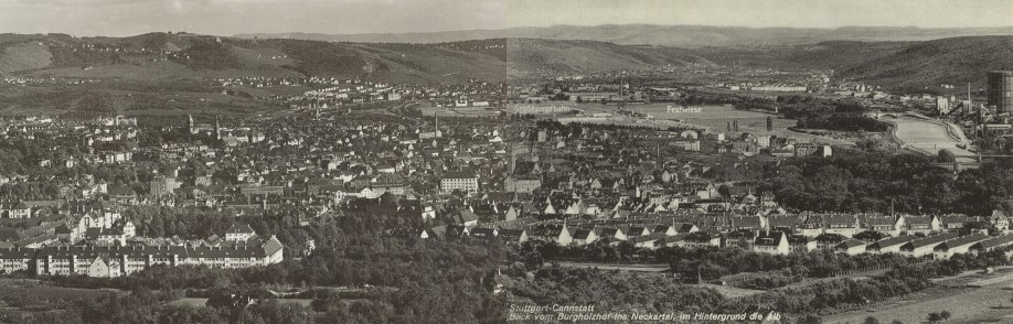 Panorama de Bad Cannstatt