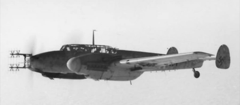 Bf 110 F-4 ou G-4 de la 9./N.J.G. 3, 1943 Bf 110 F-4 ou G-4 de la 9./N.J.G. 3, 1943