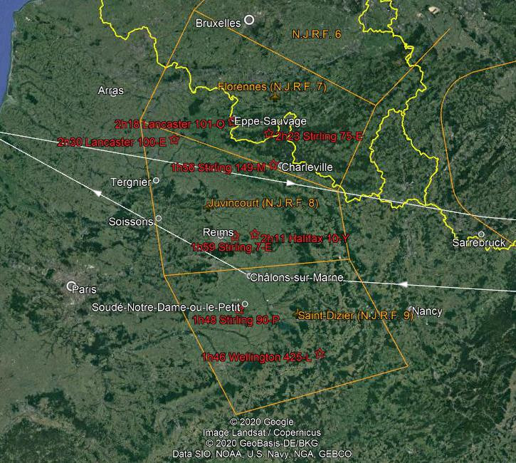 La route du retour entre 1h45 et 2h30