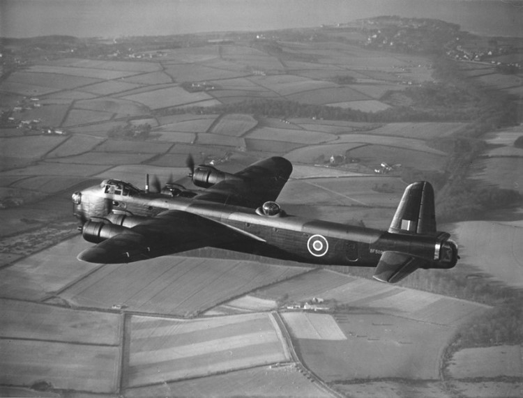 Stirling III BF509 en vol le 22 mars 1943